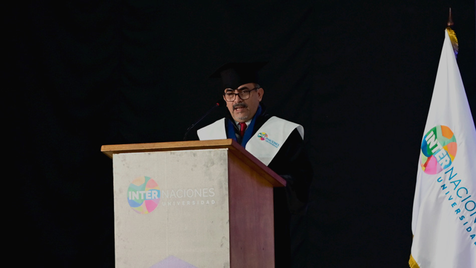 Iván Alejandro Díaz Castellanos fue la voz de su compañeros como representante de estudiantes.