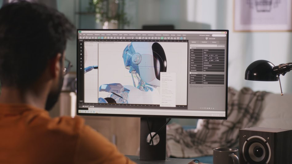 El concept art digital se lleva a cabo por etapas