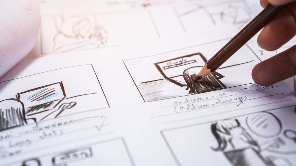 Hay características del storyboard que hacen que funcione bien para la representación visual