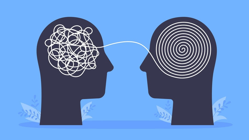 Ilustración concepto de Terapia Psicológica