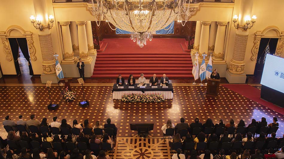 Imagen panorámica del evento.