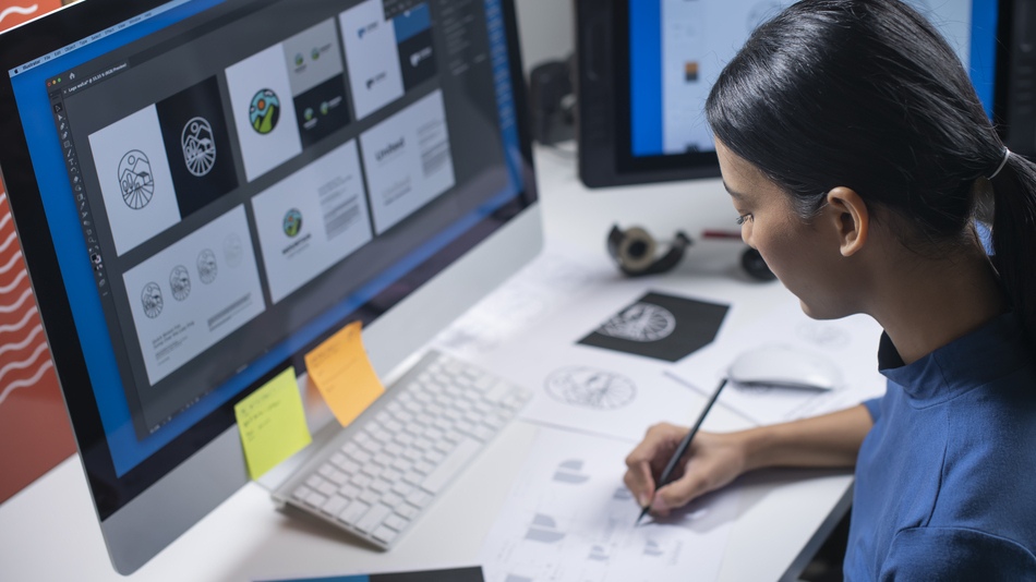 Los programas de diseño gráfico son herramientas de software para crear y procesar elementos visuales