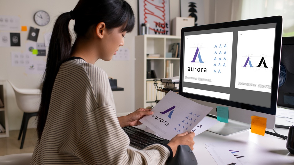 El diseño gráfico digital puede integrarse directamente con productos y servicios que existen solo en entornos.